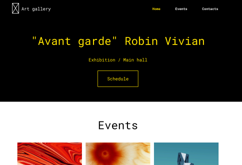 Personal page/Art Gallery